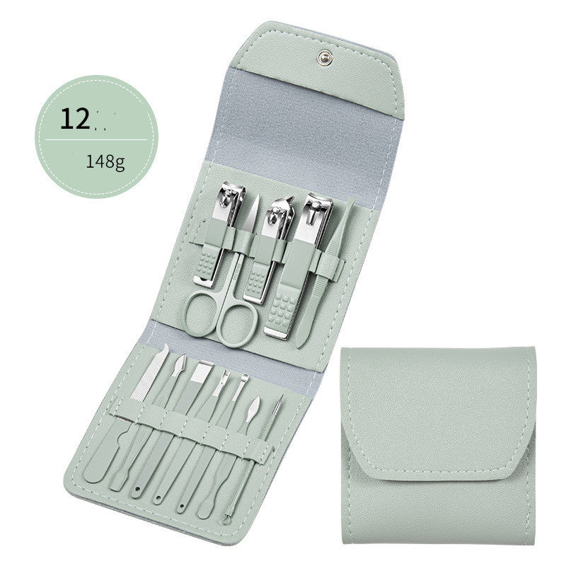 Professional Nail Care Set: Scissors, Clippers, Pliers, Knife