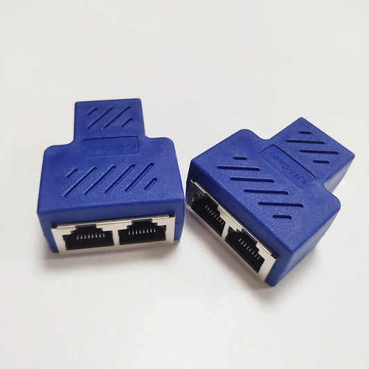 RJ45 Network Cable Splitter: Divides One Cable Into Two