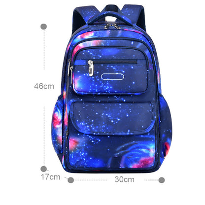 Primary School Student Backpack with Side Refrigerator Compartment