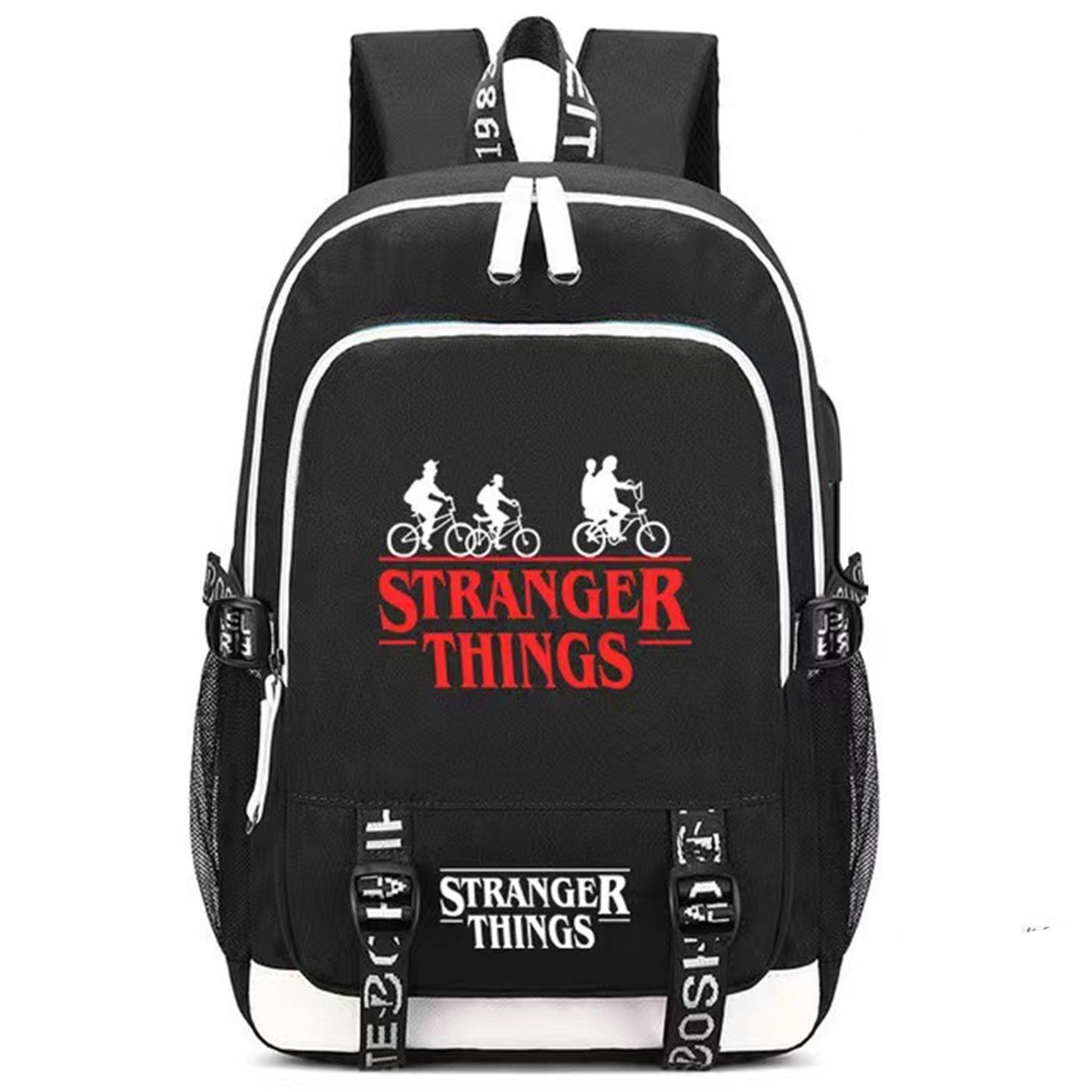 World of Stranger Backpack with USB Charging