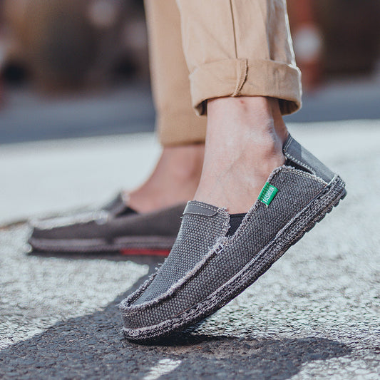 Retro Slip-On Old Beijing Cloth Casual Shoes for Men