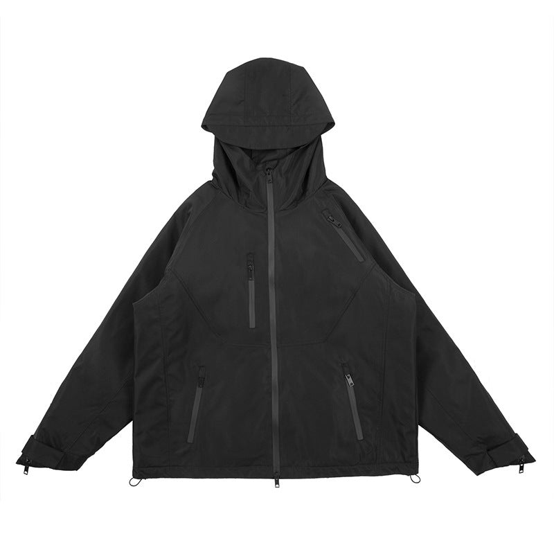 Functional Waterproof Interchange Cotton Jacket Coat For Men