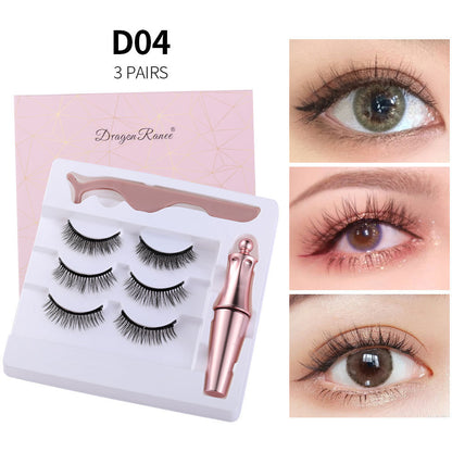 Magnetic Eyeliner & Lash Set with Tweezers