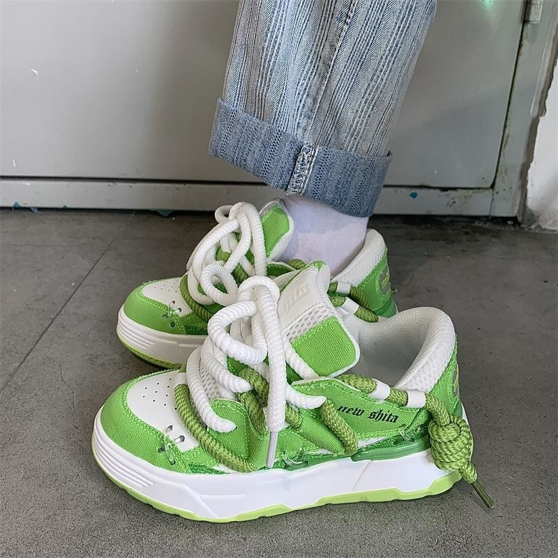 Korean Style Platform Dad Shoes