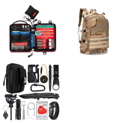 Multi-Function Outdoor Camping Tool & Survival Kit