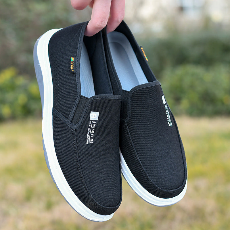 Denim Slip-On Casual Work Shoes