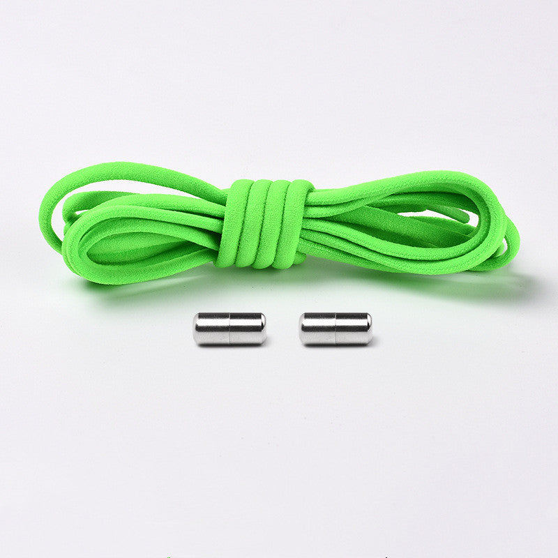 No Tie Elastic Shoelaces with Metal Lock