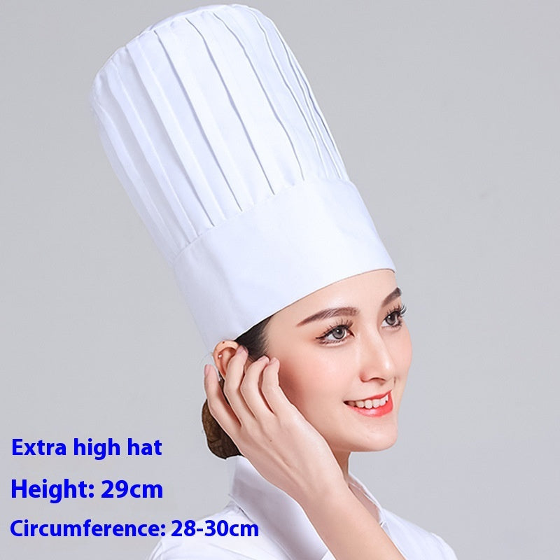 Cotton Hat Restaurant Canteen Chef Work Hat