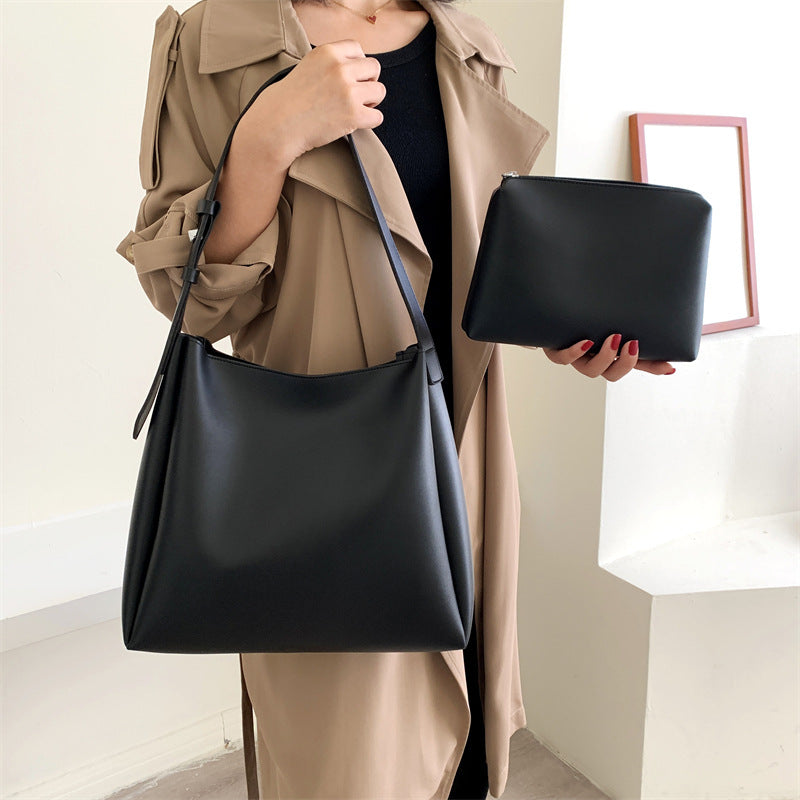 Large Leisure Combination Shoulder Tote