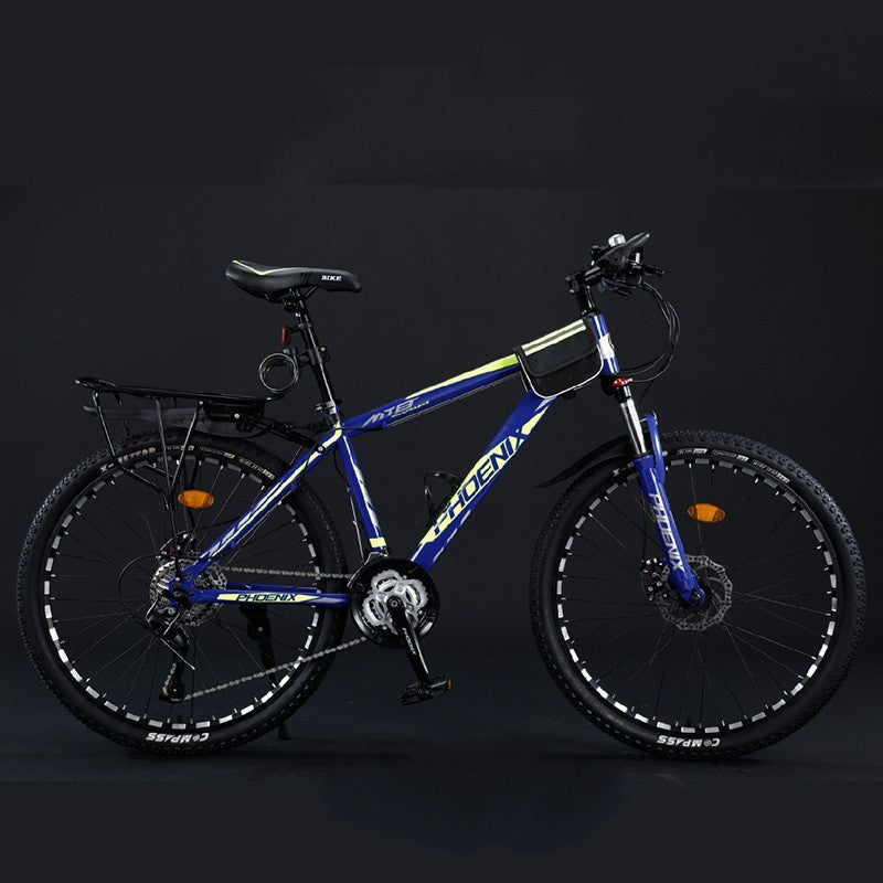 Variable Speed Shock Absorption Mountain Bike