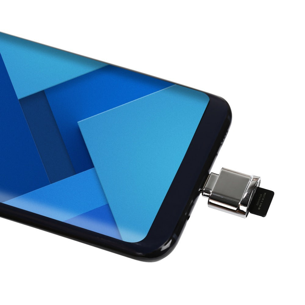 Adapter mobile card reader