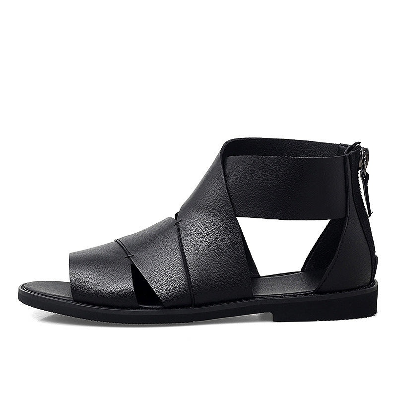 New Korean-Style Men's Fashion Sandals for Summer