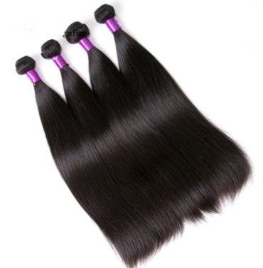 Brazilian Human Hair Straight Extensions - Natural Color, Hot Sale