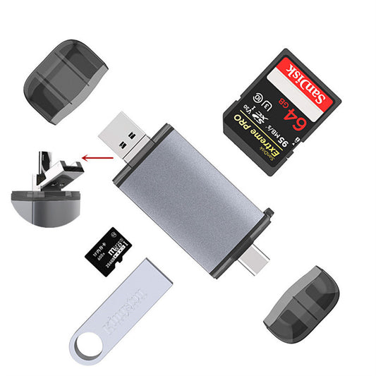 Multi-Function Card Reader for Computer and Mobile