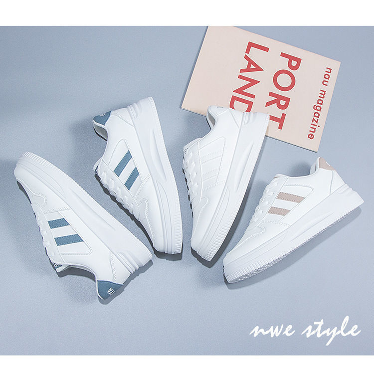 All-Matching Summer White Leather Sneakers