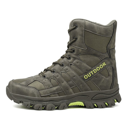 Men's Large Size Tactical Hiking Boots