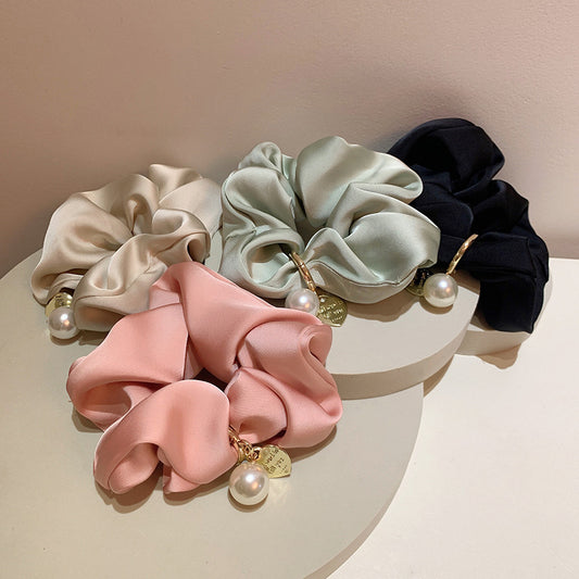 Solid Color Elegant Flower Hair Ring