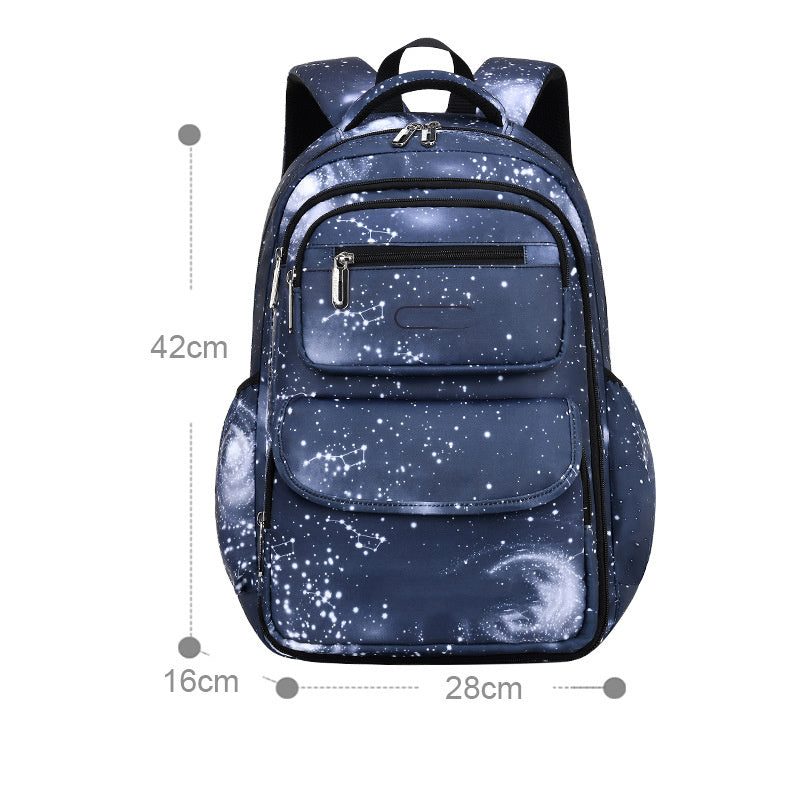 Primary School Student Backpack with Side Refrigerator Compartment