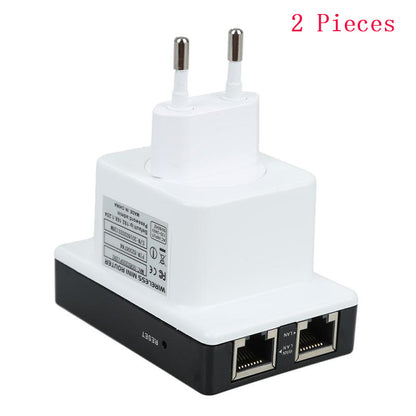 300M WiFi Repeater: Dual-Port Signal Amplifier