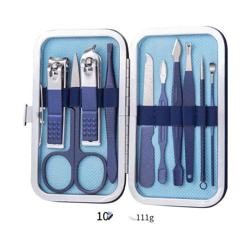 Professional Nail Care Set: Scissors, Clippers, Pliers, Knife