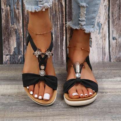 Bohemian Butterfly Platform Sandals