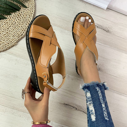 Women's Summer Casual Platform Wedge Sandals