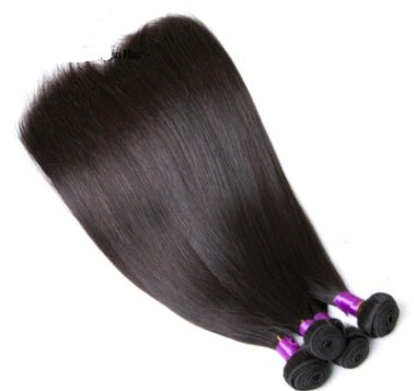 Brazilian Human Hair Straight Extensions - Natural Color, Hot Sale