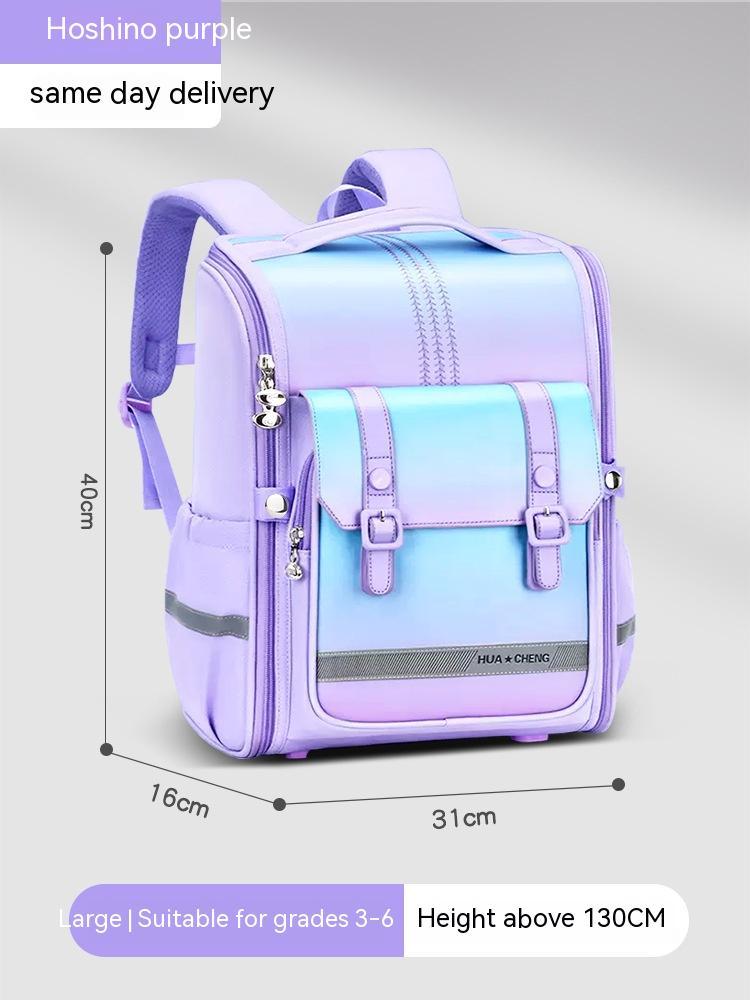 Spine-Safe Large Capacity Student Backpack (Grades 1-6)