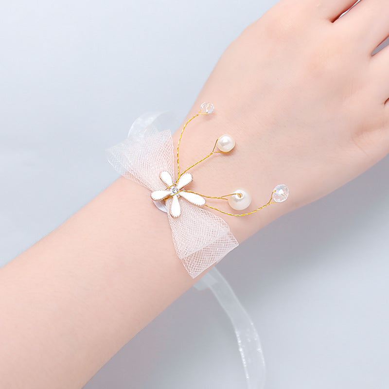 Super Fairy Sisters Children's Hand Flower Bracelet