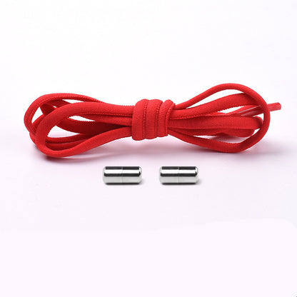 No Tie Elastic Shoelaces with Metal Lock