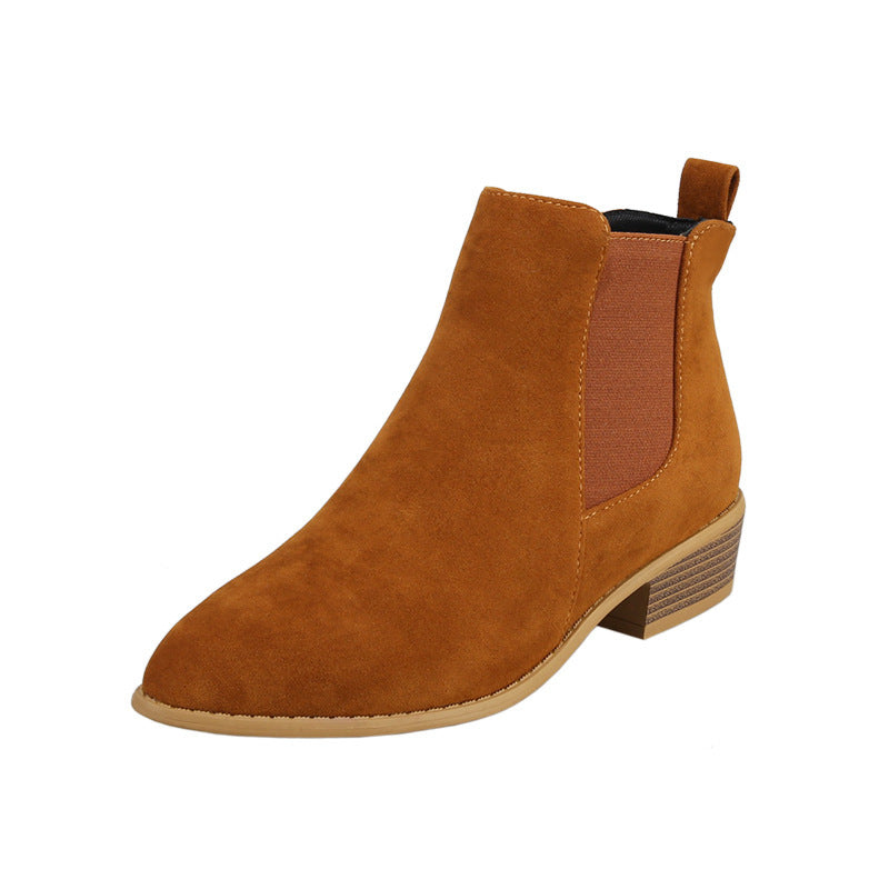 British Style Suede Martin Boots