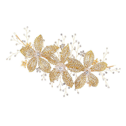 Flower Rhinestone Bridal Hair Band