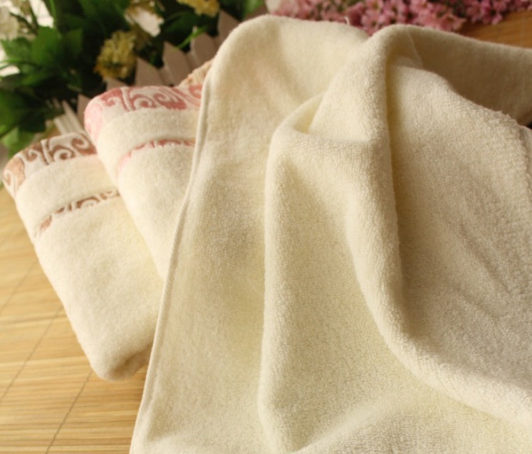 High-Quality Pure Cotton Jacquard Face Towel