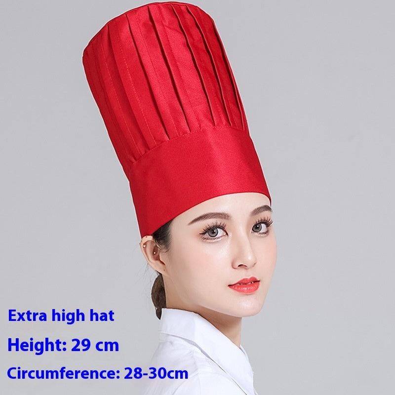 Cotton Hat Restaurant Canteen Chef Work Hat