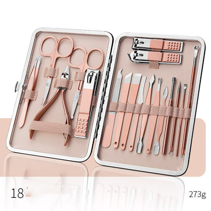 Professional Nail Care Set: Scissors, Clippers, Pliers, Knife