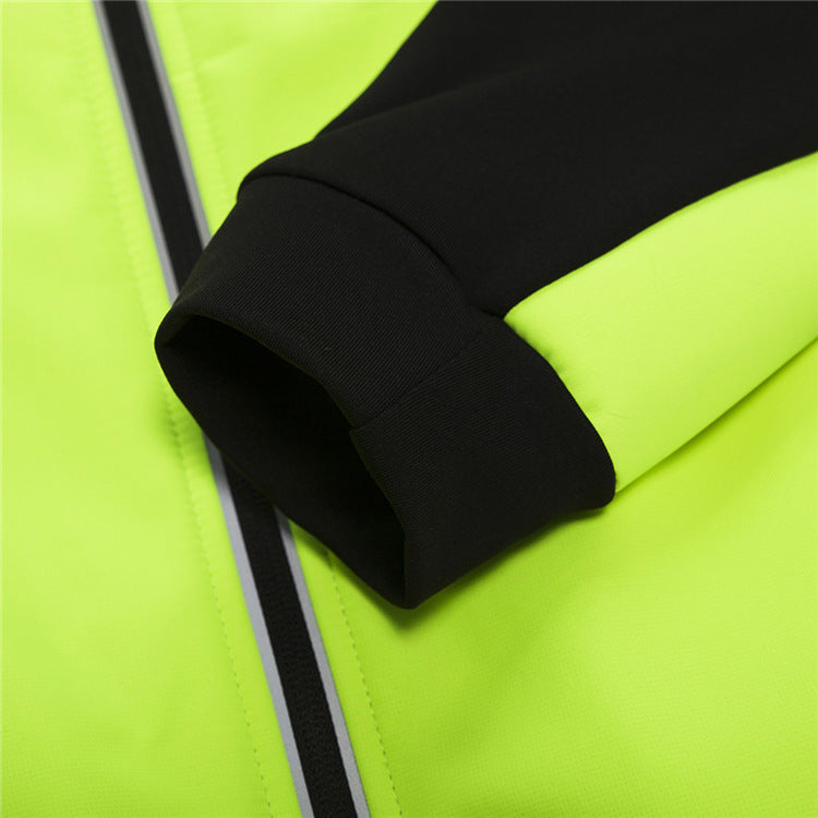 Soft shell Thermal Fleece Cycling Jacket