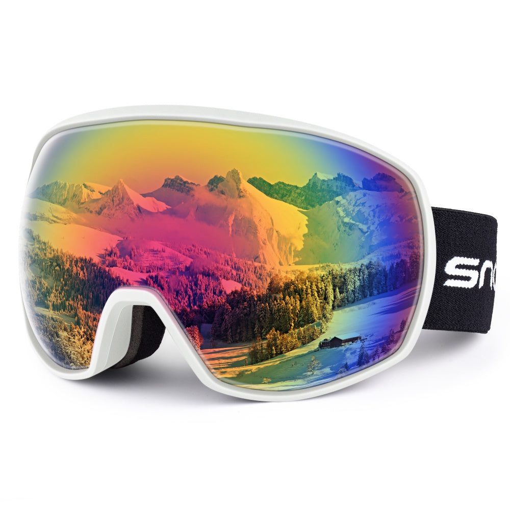 Anti-Fog Double-Layer Ski Goggles