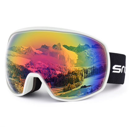 Anti-Fog Double-Layer Ski Goggles