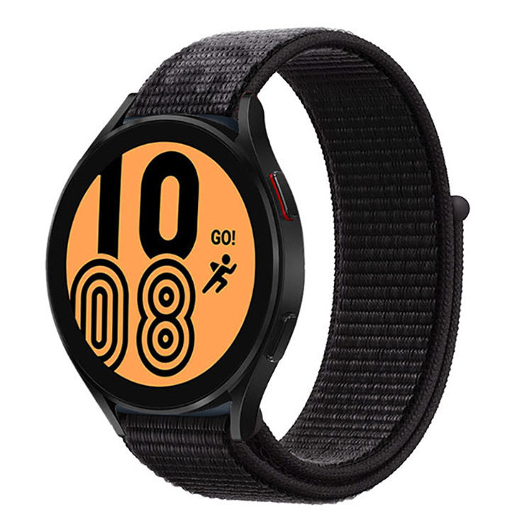 Nylon Loopback Strap for Galaxy Watch Classic4 and Active2