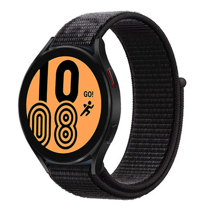 Nylon Loopback Strap for Galaxy Watch Classic4 and Active2