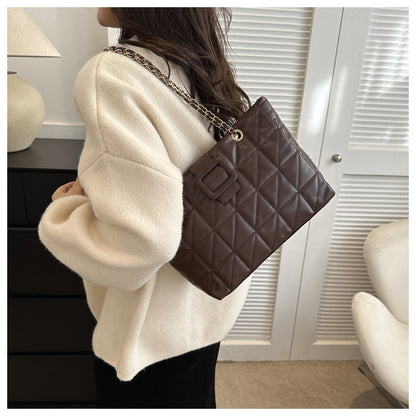 Trendy Rhombus Chain Shoulder Bag