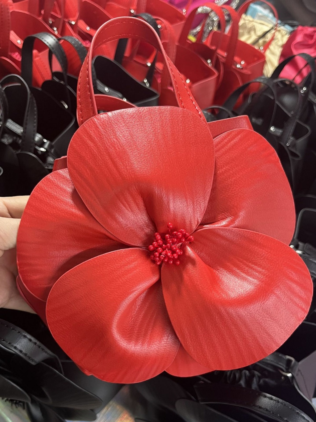 French Petal Flower Tote Bag