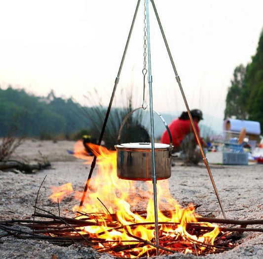 Aluminum Alloy Camping Tripod for Hanging Pot