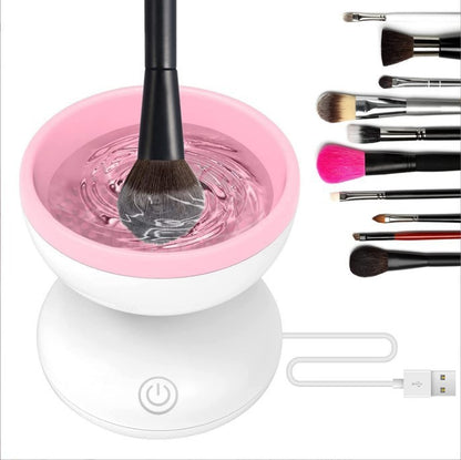 Portable Electric Makeup Brush Cleaner USB Powered