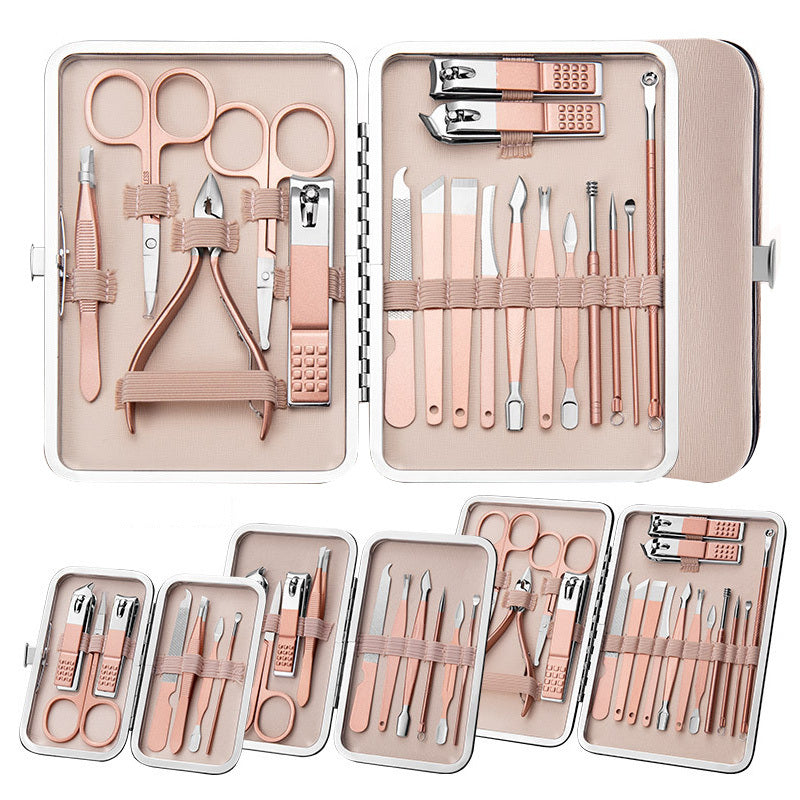 Professional Nail Care Set: Scissors, Clippers, Pliers, Knife