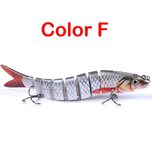 Multi-Jointed Pike Fishing Lure – Hard Bait for Carp & Trolling