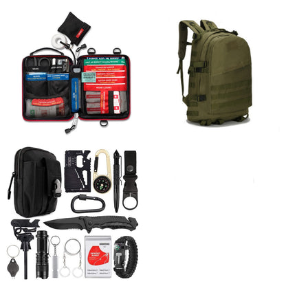 Multi-Function Outdoor Camping Tool & Survival Kit