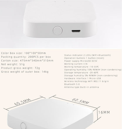 Tuya Smart Home Gateway Central Control Hub