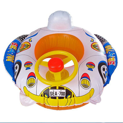 Baby Swim Seat Float with Cartoon Design