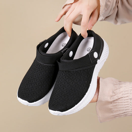 Breathable Mesh Stylish Semi-Slippers